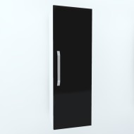 Armonia Suspendat vertical cu 1 usa cu maner front PAL Negru